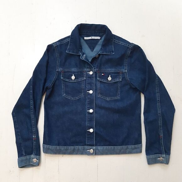 NWOT Tommy Hilfiger Blue Denim Jacket. - Picture 2 of 6